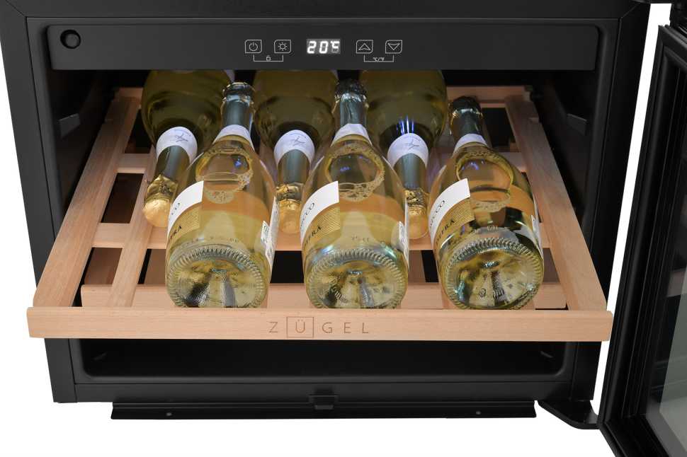 Встраиваемый винный шкаф Zugel ZCWI280B