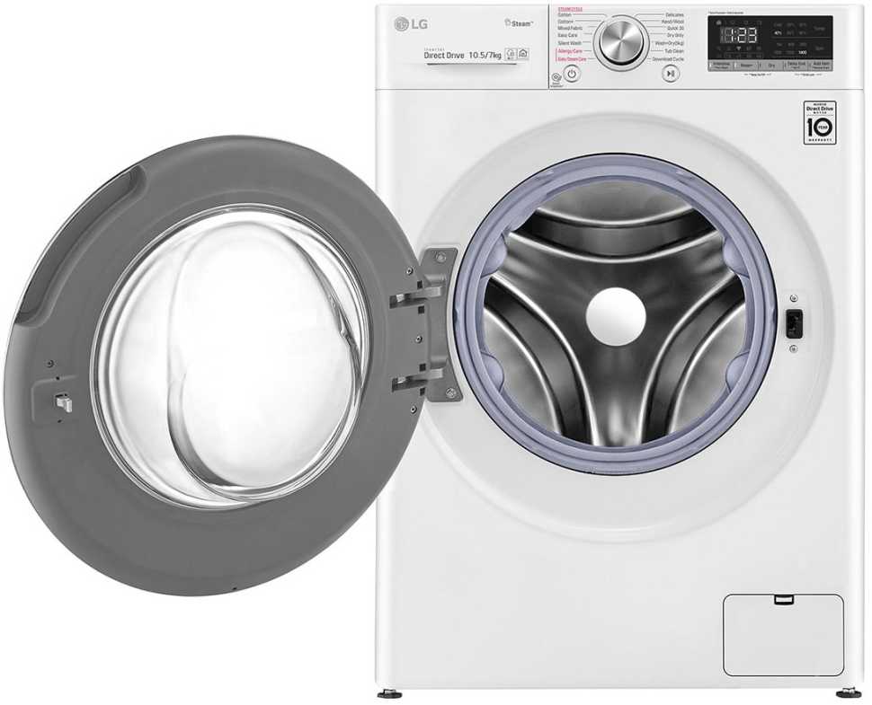 Стиральная машина с сушкой LG F4V5RGP0W