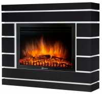 Камин Firelight Moderno 25, шпон чёрный дуб (НС-1241830)