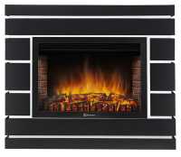 Камин Firelight Moderno 25, шпон чёрный дуб (НС-1241830)