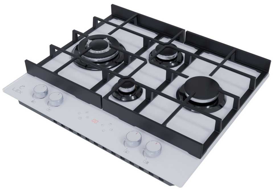 Газовая варочная панель LEX GVG 644 T WH