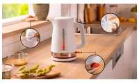 Чайник электрический Bosch TWK4M221, 1.7 л, белый
