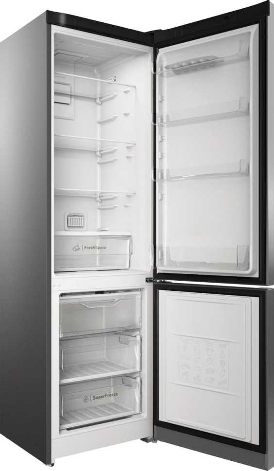 Двухкамерный холодильник Indesit ITS 5200 NG Темно-серый