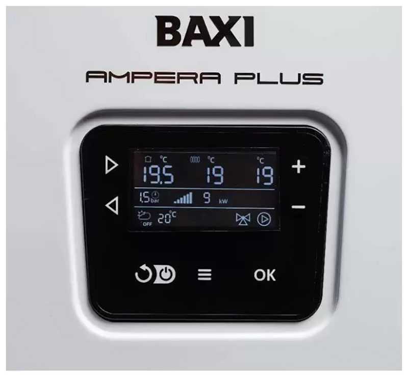 Котел отопления Baxi AMPERA Plus 14