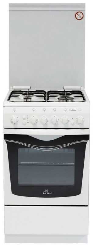 Газовая плита De luxe 506040.11 г (крышка) ЧР