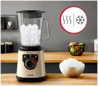 Блендер стационарный Moulinex Perfect Mix+ LM871A10, песочный/черный