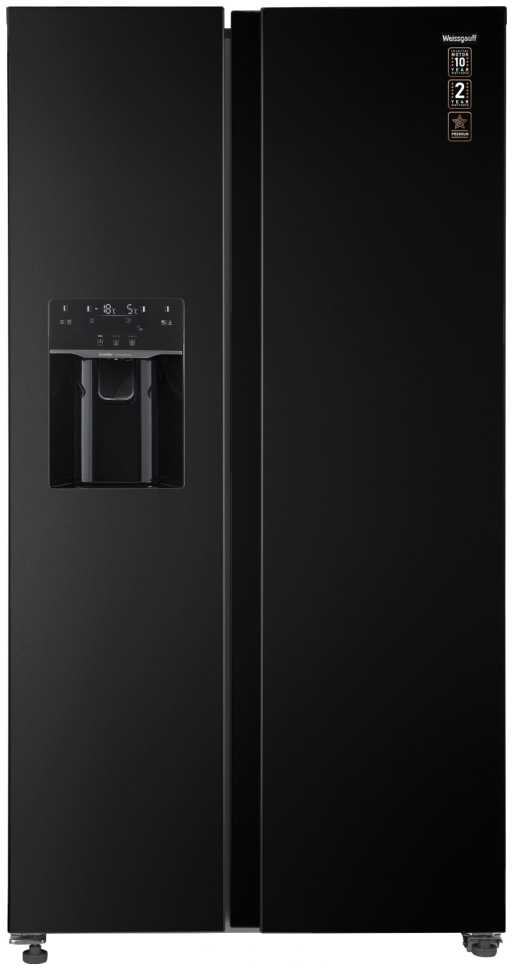 Холодильник Side-by-Side Weissgauff WSBS 697 NFBX Inverter