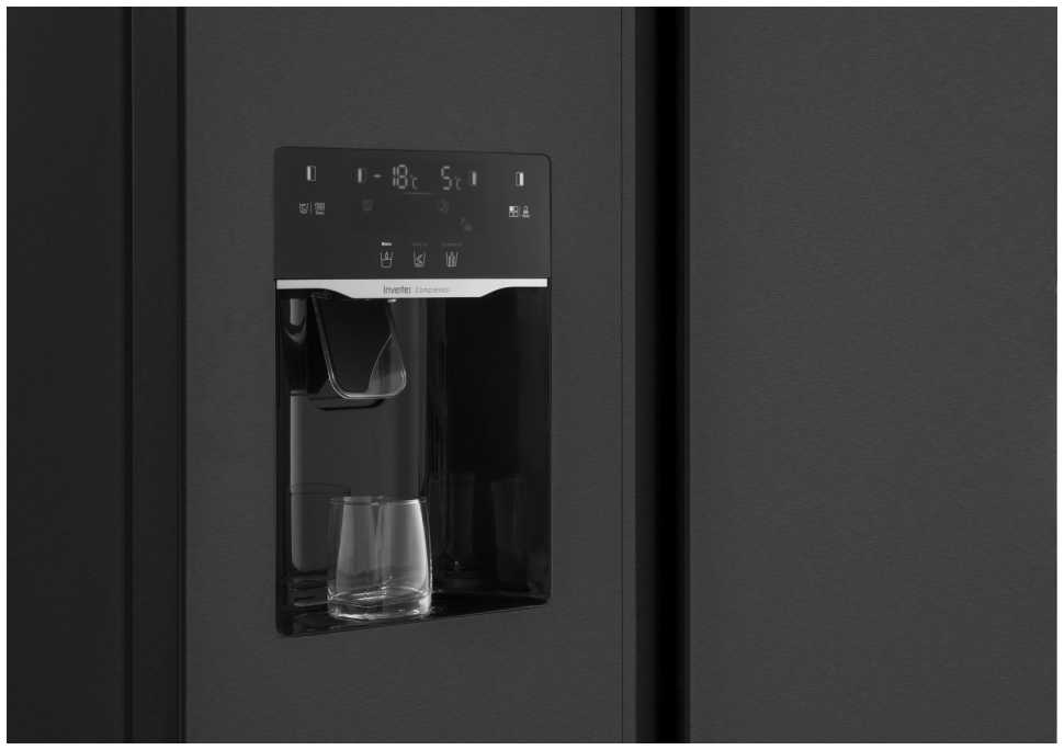 Холодильник Side-by-Side Weissgauff WSBS 697 NFBX Inverter