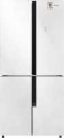 Многокамерный холодильник Weissgauff WCD 450 White Rock Glass NoFrost Inverter