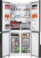 Многокамерный холодильник Weissgauff WCD 450 White Rock Glass NoFrost Inverter