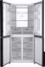 Многокамерный холодильник Weissgauff WCD 450 White Rock Glass NoFrost Inverter