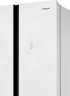 Многокамерный холодильник Weissgauff WCD 450 White Rock Glass NoFrost Inverter