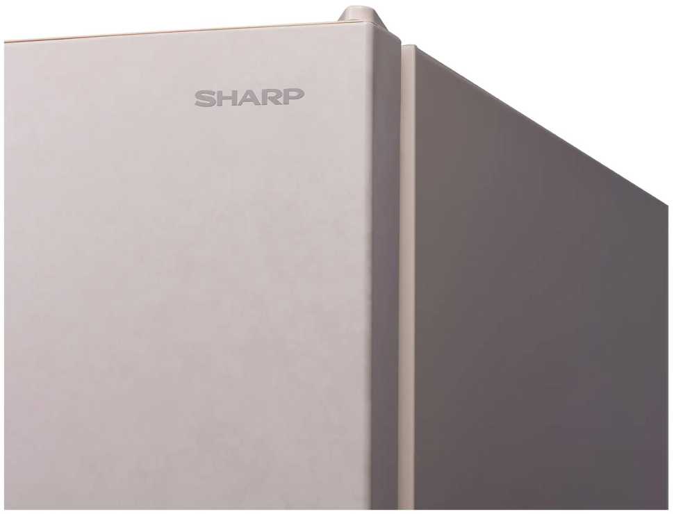 Двухкамерный холодильник Sharp SJ-653GHXJ52R бежевый