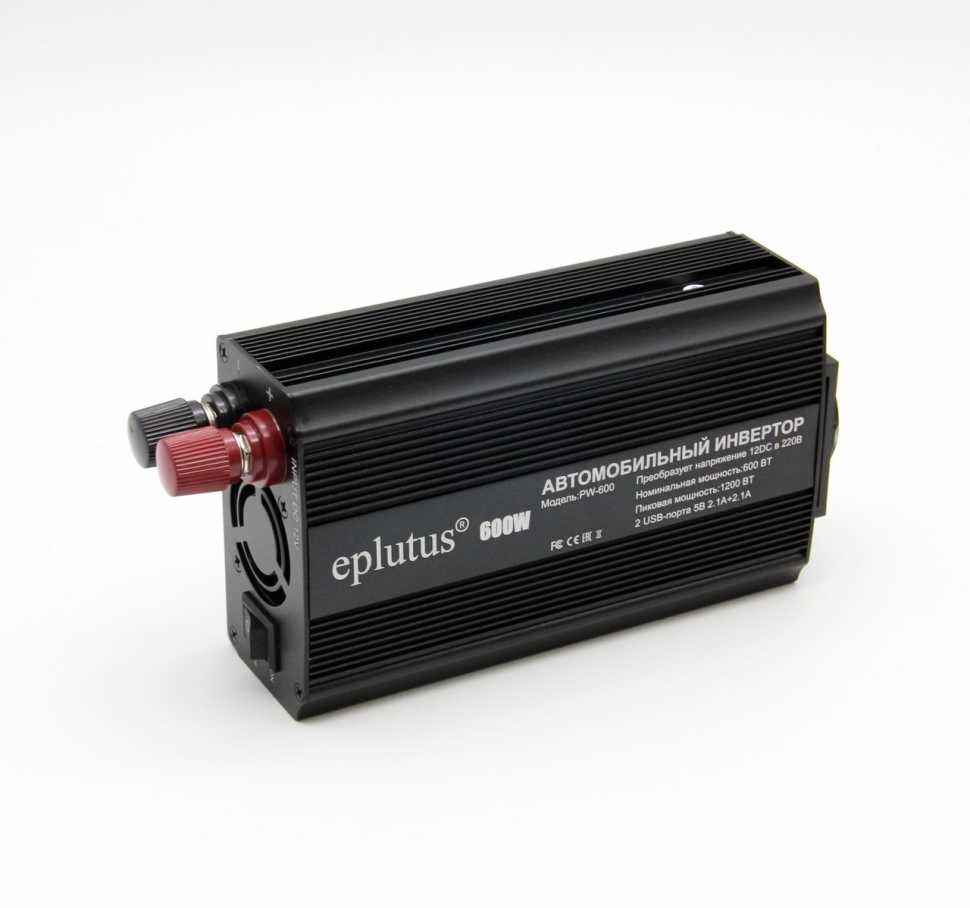 Автомобильный инвертор Eplutus PW-600Q 