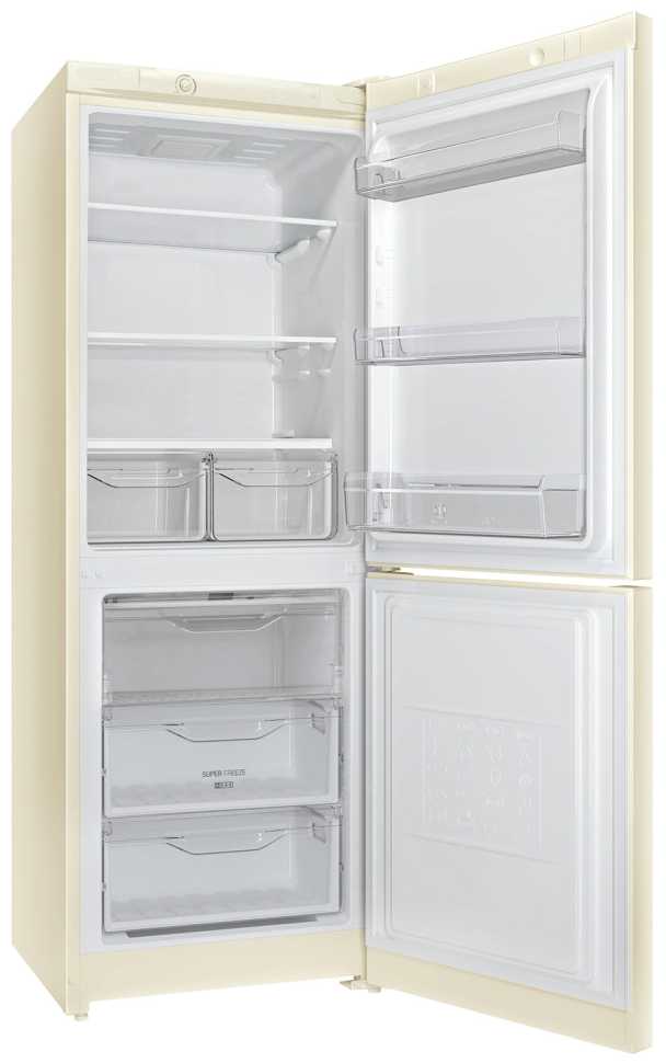 Двухкамерный холодильник Indesit DS 3160 E, бежевый