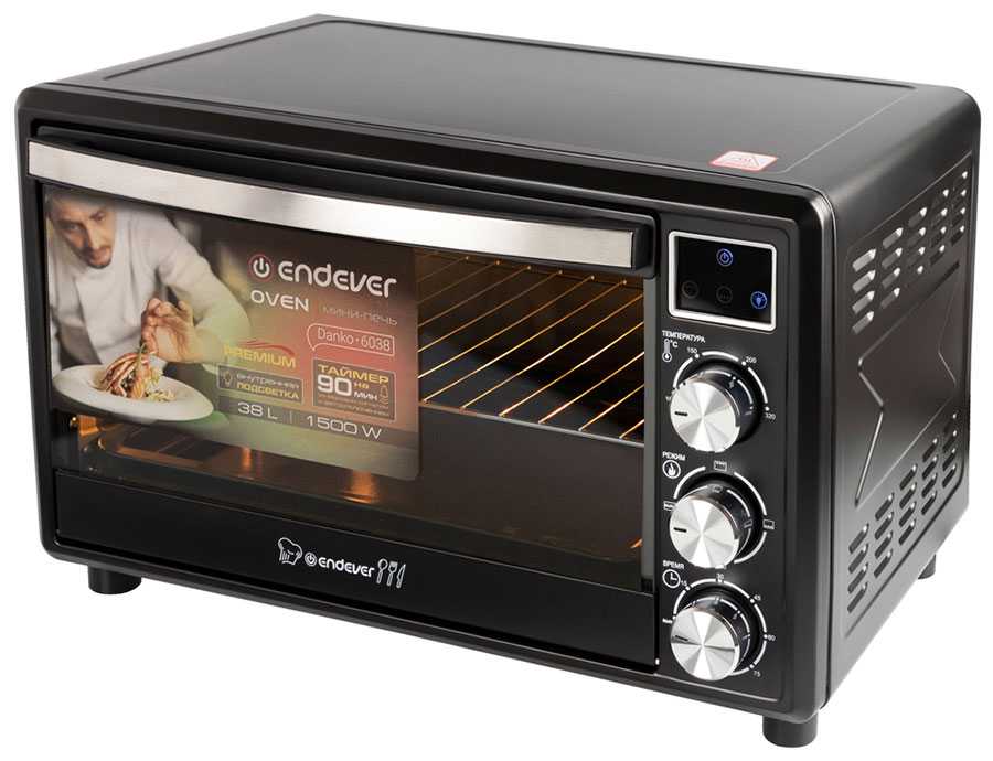 Электропечь Endever Danko 6038 90214 черный