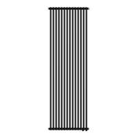 Дизайн-радиатор Royal Thermo Shift R22 VC2180 - 14 секц. RAL9005m