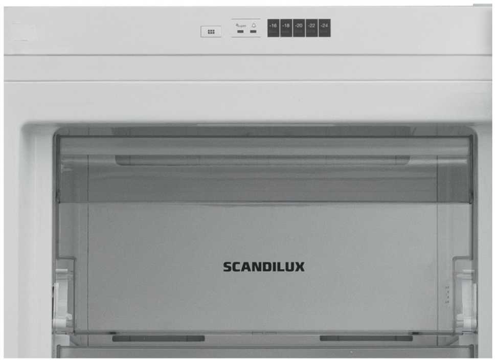 Морозильник Scandilux FS711Y02 W