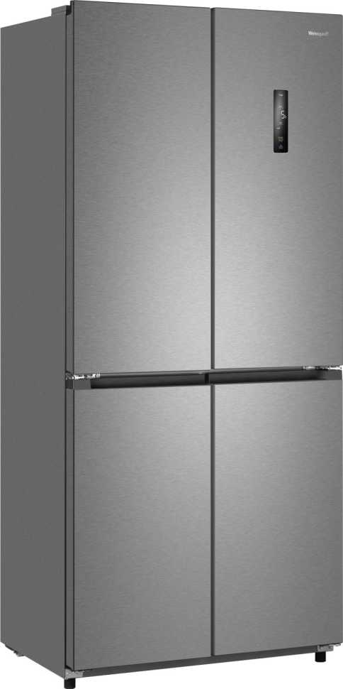 Многокамерный холодильник Weissgauff WCD 450 XNF Built-in