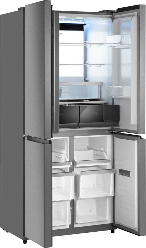 Многокамерный холодильник Weissgauff WCD 450 XNF Built-in