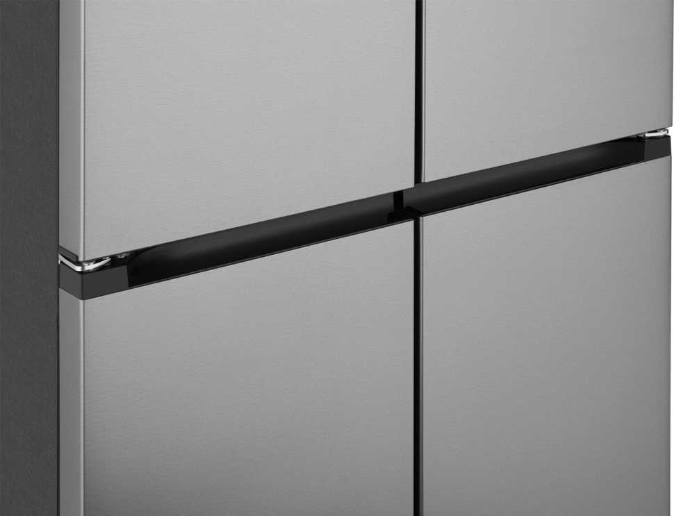 Многокамерный холодильник Weissgauff WCD 450 XNF Built-in