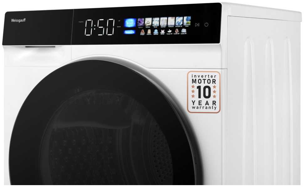 Сушильная машина Weissgauff WD 999 Heat Pump Full Touch