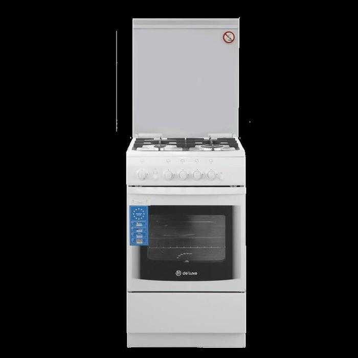 Газовая плита De luxe 506040.14 г (крышка) ЧР