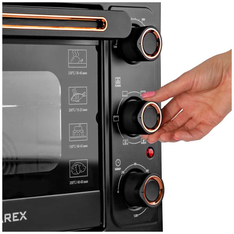 Электропечь Tuarex TK-5030, черный