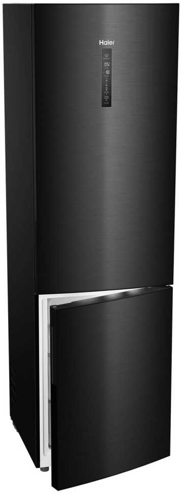 Двухкамерный холодильник Haier C4F740CBXGU1 черная нержавеющая сталь