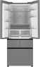 Многокамерный холодильник Weissgauff WFD 450 Built-in Inverter NoFrost Inox