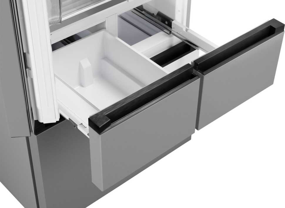 Многокамерный холодильник Weissgauff WFD 450 Built-in Inverter NoFrost Inox