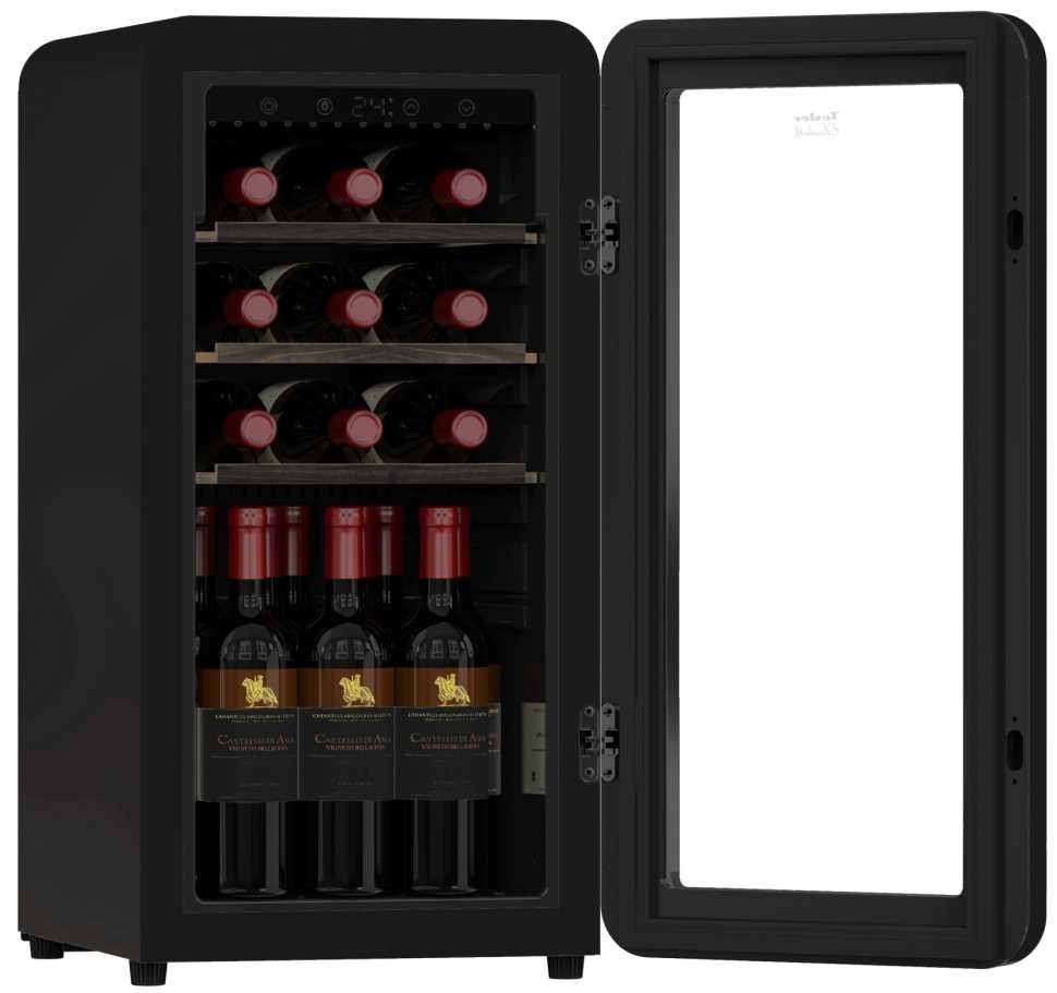 Винный шкаф Tesler CWC-188 BLACK