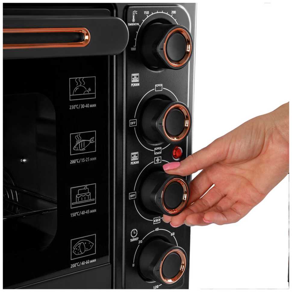 Электропечь Tuarex TK-5041, черный