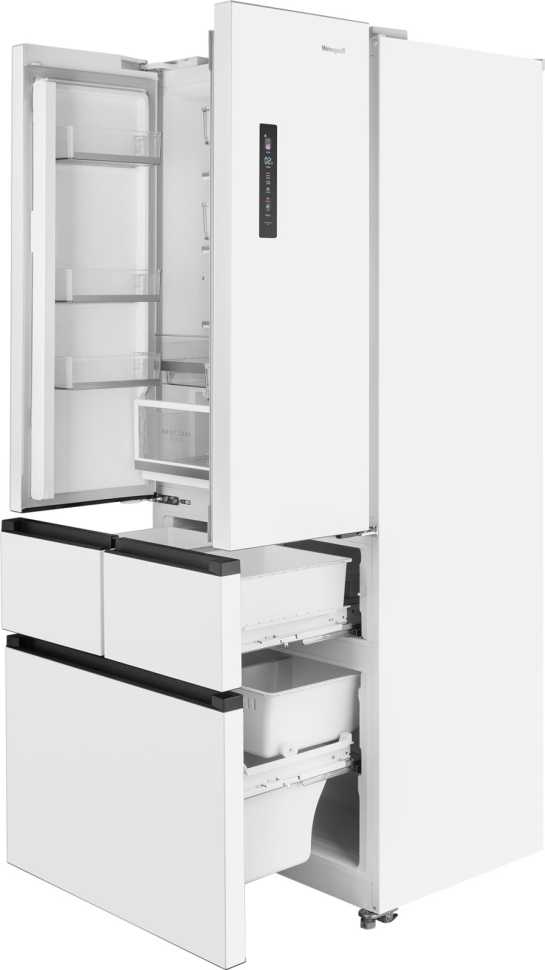 Многокамерный холодильник Weissgauff WFD 450 Built-in Inverter NoFrost White