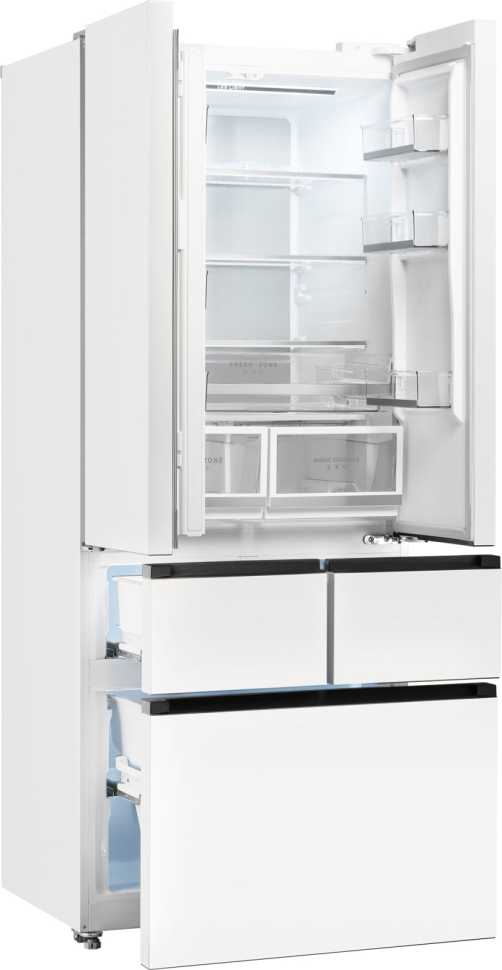 Многокамерный холодильник Weissgauff WFD 450 Built-in Inverter NoFrost White