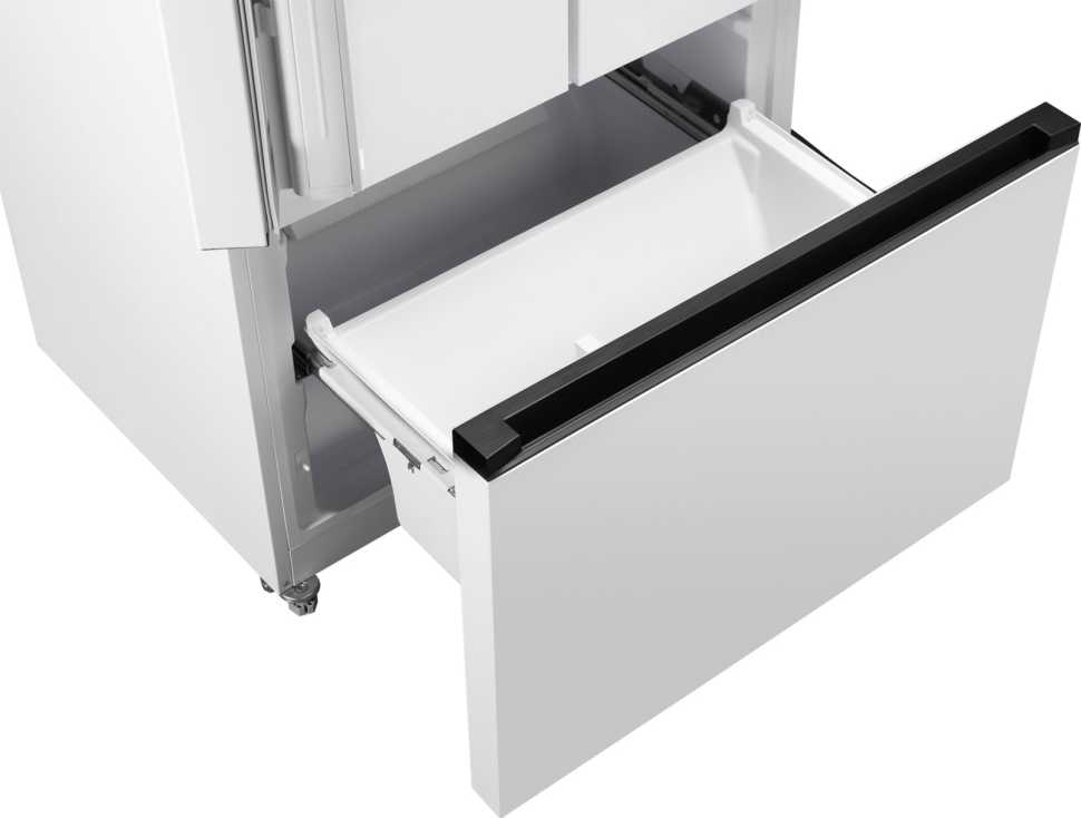 Многокамерный холодильник Weissgauff WFD 450 Built-in Inverter NoFrost White