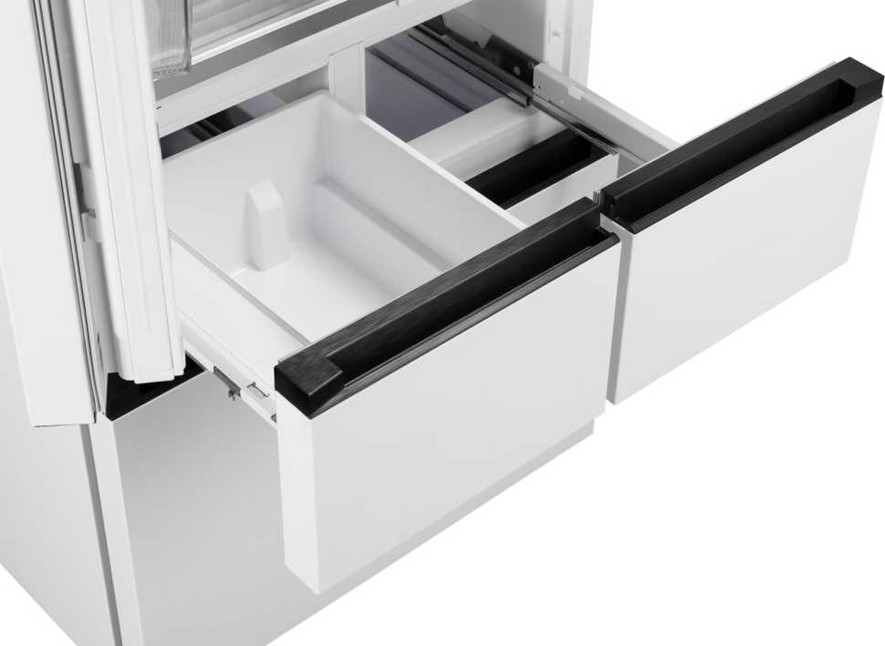 Многокамерный холодильник Weissgauff WFD 450 Built-in Inverter NoFrost White