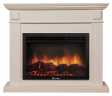 Камин Firelight Bianco 25 шпон белёный дуб