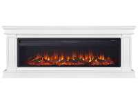 Камин Royal Flame Geneva 60 Белый с очагом Vision 60 LOG LED