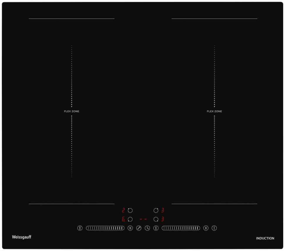 Электрическая варочная панель Weissgauff HI 642 BSCM