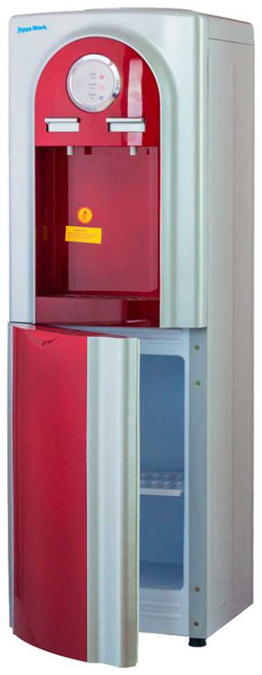 Кулер для воды Aqua Work YLR1-5-VB (красный/серебристый)
