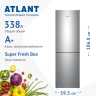 Двухкамерный холодильник Atlant ХМ 4621-181 серебристый