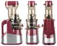 Соковыжималка Endever Sigma-102, красный/стальной