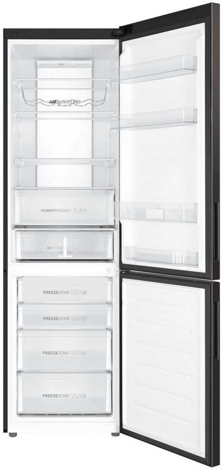 Двухкамерный холодильник Haier C4F740CDBGU1 графитовый