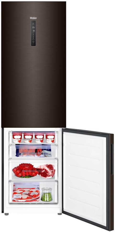 Двухкамерный холодильник Haier C4F740CDBGU1 графитовый