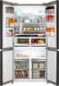 Многокамерный холодильник Weissgauff WCD 510 Built-in Inverter NoFrost Champagne Glass