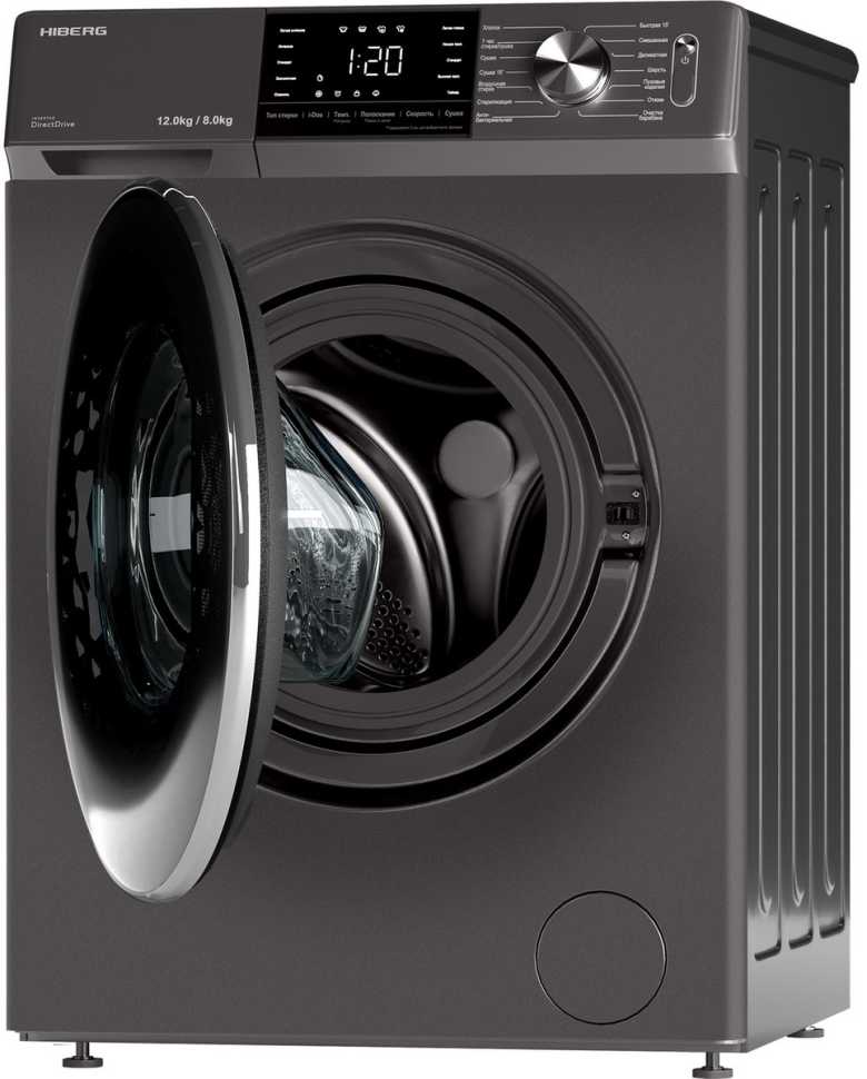 Стиральная машина с сушкой Hiberg i-DDQ6A - 12814 Sd
