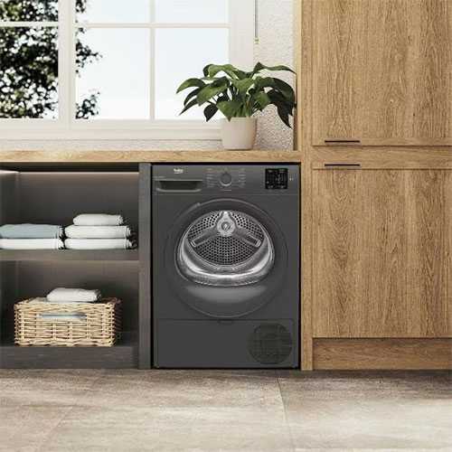 Сушильная машина Beko BM3T37220A, антрацит