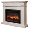 Камин Firelight Bianco 30 шпон белёный дуб