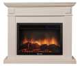 Камин Firelight Bianco 30 шпон белёный дуб